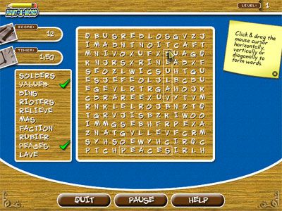 Download Word Challenge Extreme  Free online games with Qgames.org