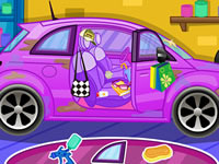 Play Clean Up Car Wash - Free online games with Qgames.org