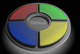 Simon memory test