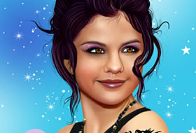 Selena Gomez Christmas Makeover