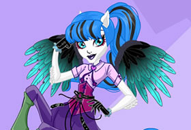 monster high game dress up