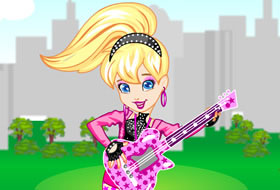 Polly Pocket Rock Star Dress-Up