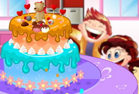 Cooking Celebration Cake 2