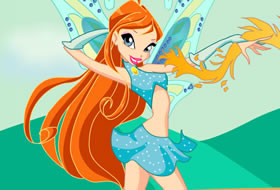 Winx Club Bloom Dress Up