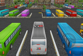 Bus Parking 3 D World