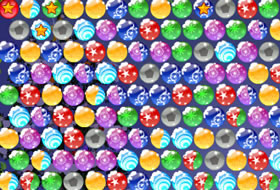 christmas bubble shooter