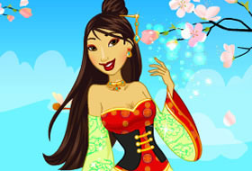 Mulan Prom Make up