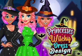 Princesses Witchy Dress Design