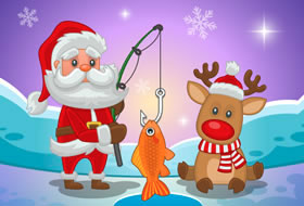 Santa's Christmas Fishing