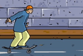 Skateboard Boy