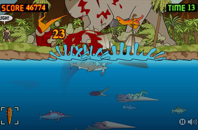 PREHISTORIC SHARK jogo online gratuito em