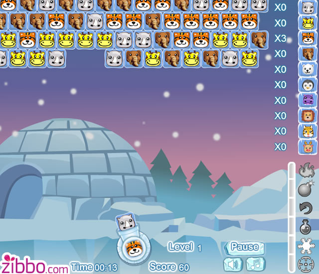 Play Ice Blocks Free online games with