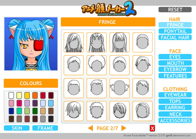 Play Anime Face Maker - Free online games with Play Anime Face Maker - Free online games with