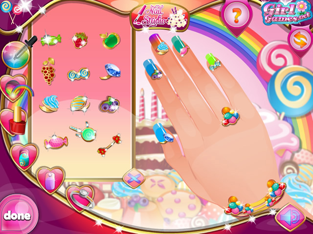 2. Candy Nail Art - Play The Girl Game Online - wide 3