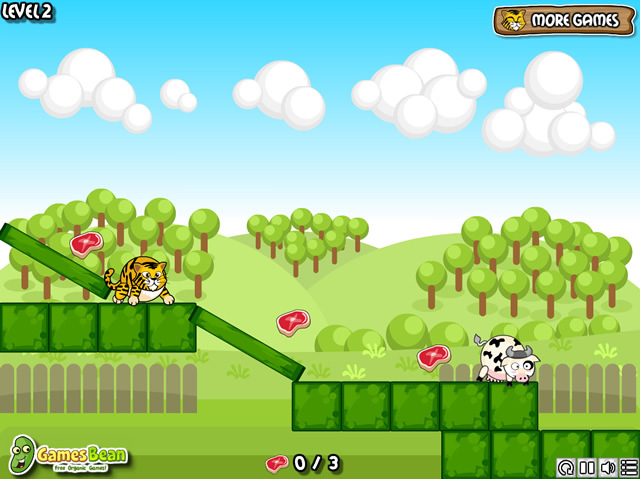 Play Tiger Eat Cow Free Online Games With Qgames play-tiger-eat-cow-free-online-games-with-qgames