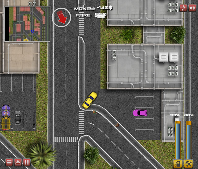 Play Miami Taxi Driver 2 - Free online games with Qgames.org
