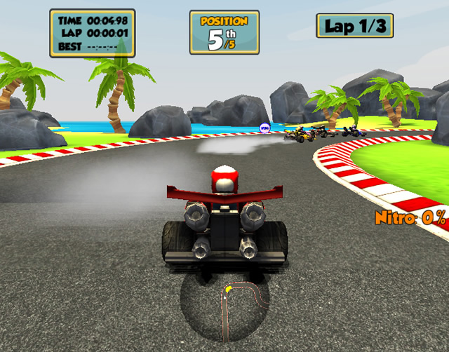 Play Go Kart Racing Free online games with
