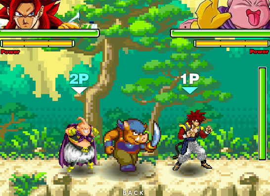dragonball z fighting game