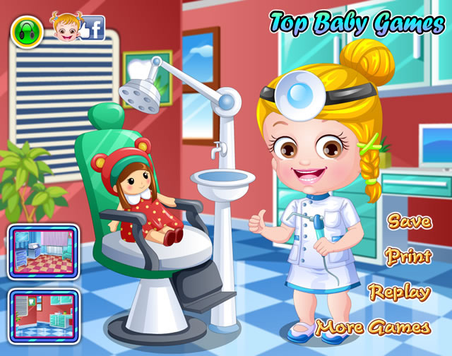Play Baby Hazel Dentist Dress Up Free online games with