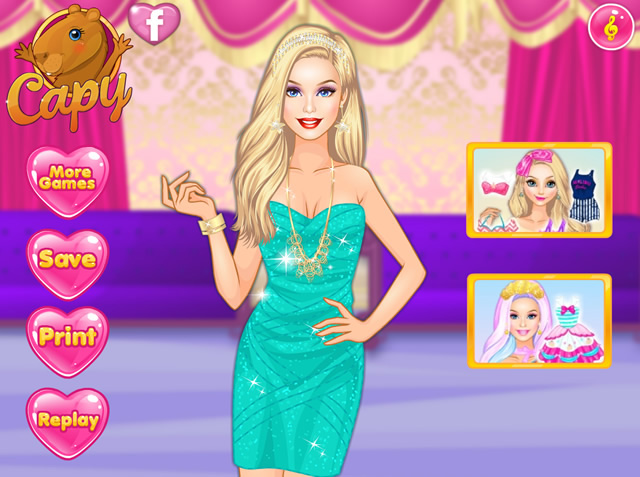 Play Barbie Princess Date - Free online games with Qgames.org