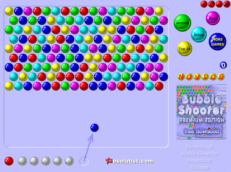 Bubble Shooter Game 2 Players