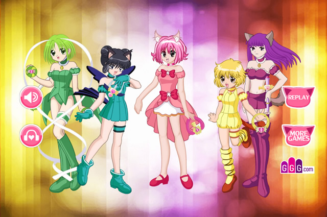 tokyo mew mew dress up