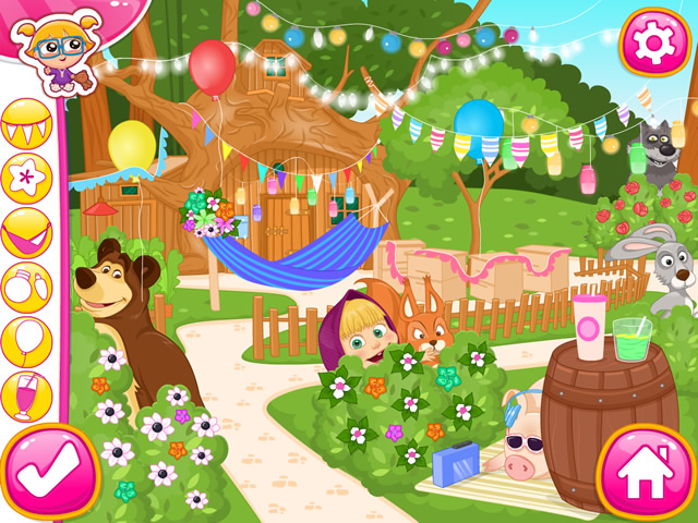Play Masha And The Bear Summer Fun Free Online Games With 