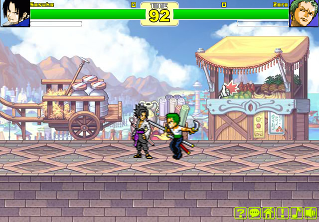 one piece vs naruto game one piece vs naruto game