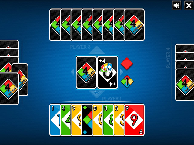 Play Uno Four Colors - Free online games with Qgames.org
