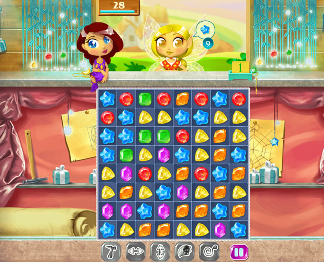 Play Magic Jewels - Free online games with Qgames.org