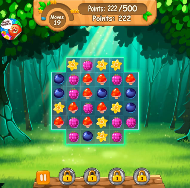 Play Forest Match - Free online games with Qgames.org