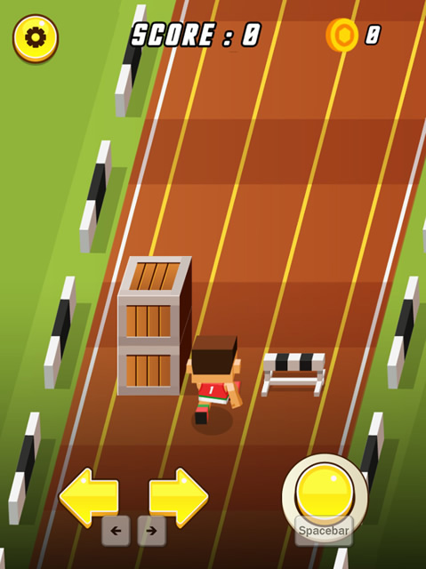 Play Hurdle Rush  Free online games with Qgames.org