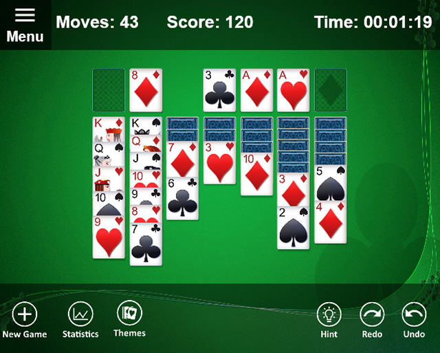 solitaire klondike online free