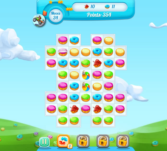 Play Cookie Crush 3 Free online games with