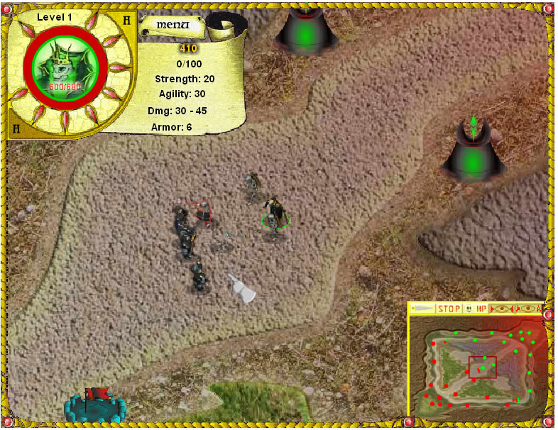 Play The Eternal Battle - Free online games with Qgames.org