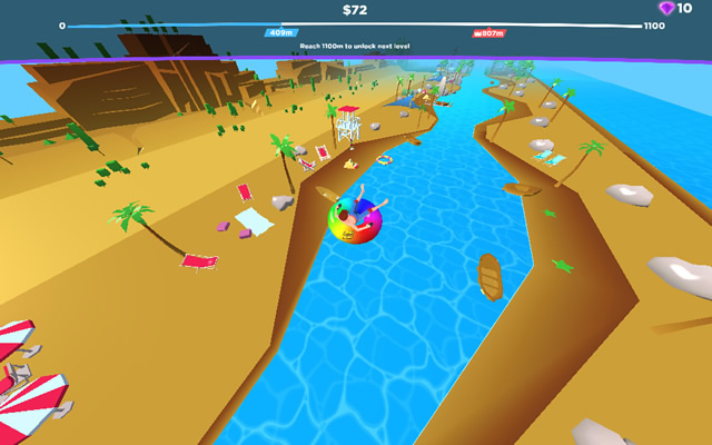 slide and jump