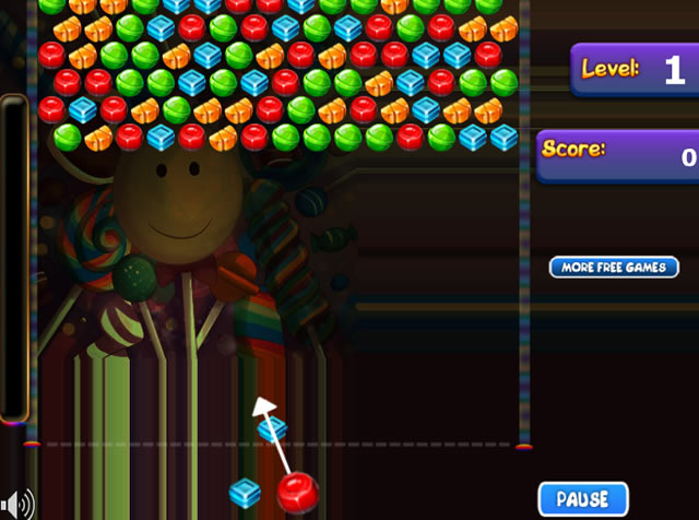 Play Candy Shooter 2 - Free online games with Qgames.org
