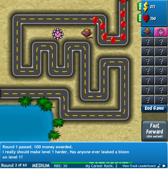Play Bloons Tower Defense 4 Free Online Games With Qgames Org