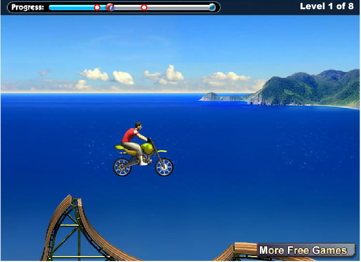 Play Beach Bike Free online games with