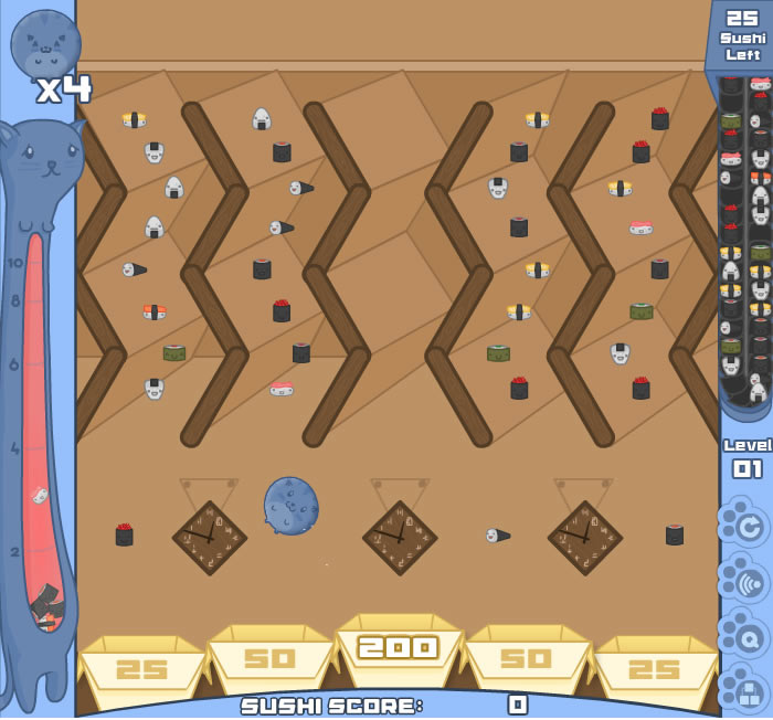 Play Sushi Cat Free online games with