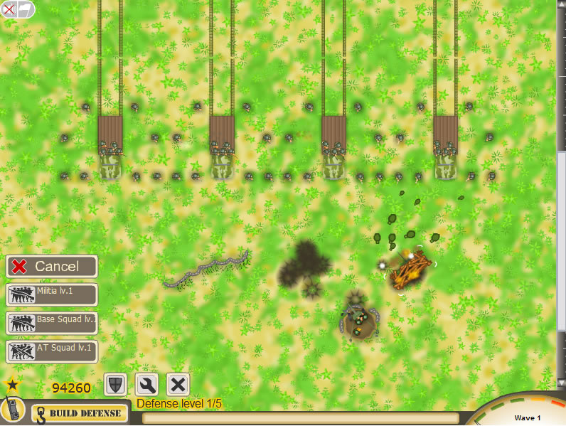 Play Endless War Defense - Free online games with Qgames.org
