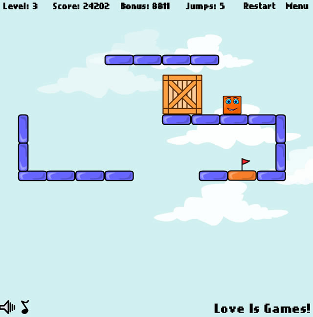 Play Jumping Box Remake Free online games with