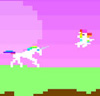 Retro Unicorn Attack