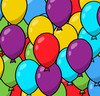 Balloons pop!