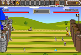 Knight Attack Castle Defense