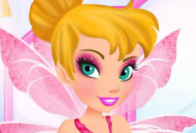 Tinker Bell Facial Makeover