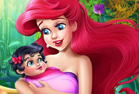 Ariel Baby Feeding