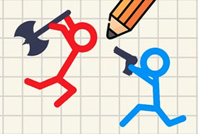 Drawn Little Men Battle