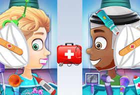 Children's doctor - treating ears