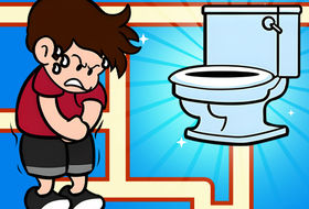 Maze Escape Toilet Rush